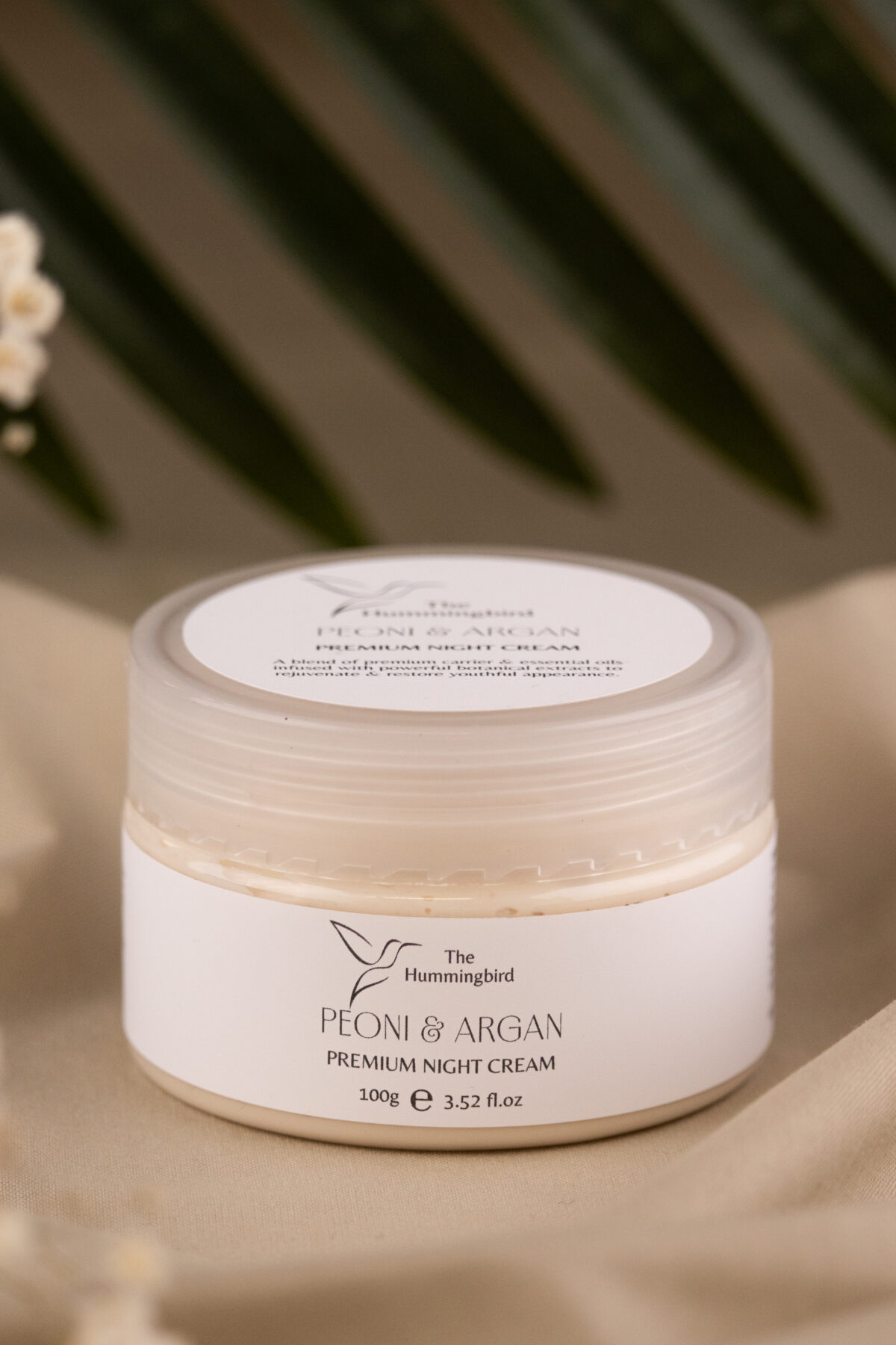 Premium Night Cream - Peony & Argan (100g)